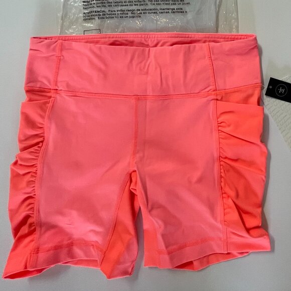 LuluLemon Mid-Rise Speed Track Shorts | Size 8 , 6" inseam | Bright Orange - Picture 1 of 5